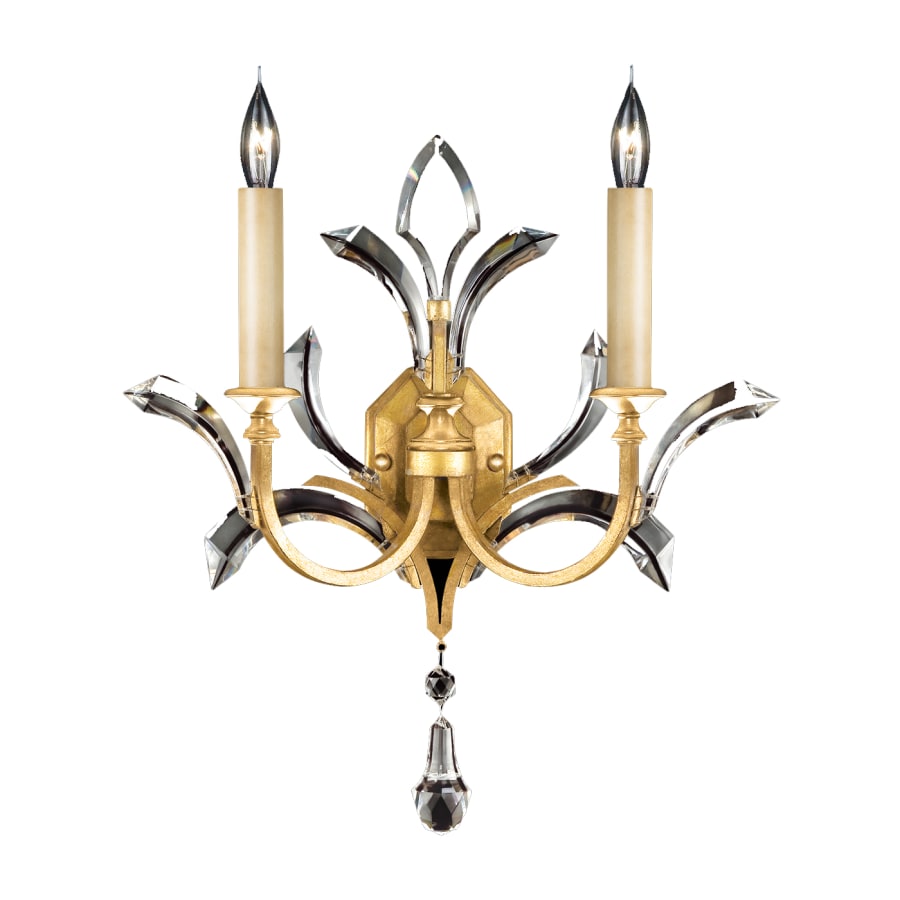 Artisan Beveled Arcs 2 Light 22" Tall Wall Light, Bedroom Wall Sconce, Dimensions Height: 22"