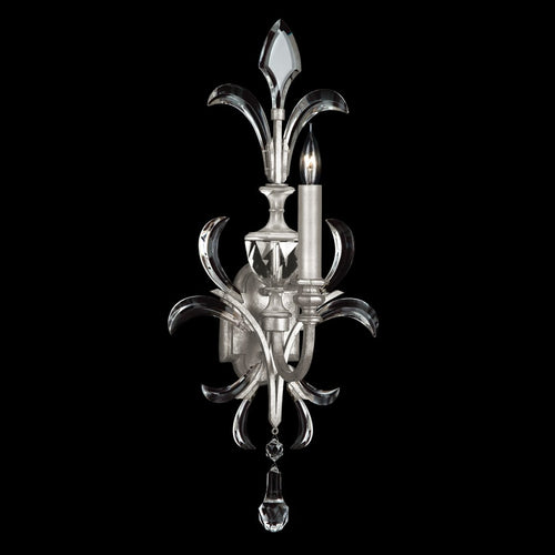 Artisan Beveled Arcs 29" Tall Wall Light, Bedroom Wall Sconce, detail 2