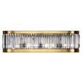 Artisan Crystal Enchantment 4 Light 7" High Wall Light, Bedroom Wall Sconce, Dimensions Height: 7"