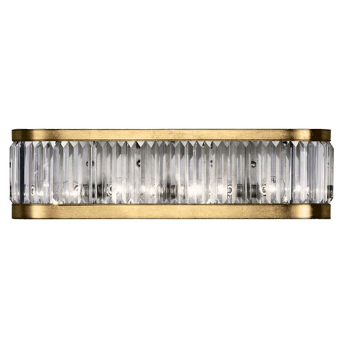 Artisan Crystal Enchantment 4 Light 7" High Wall Light, Bedroom Wall Sconce, Dimensions Height: 7"
