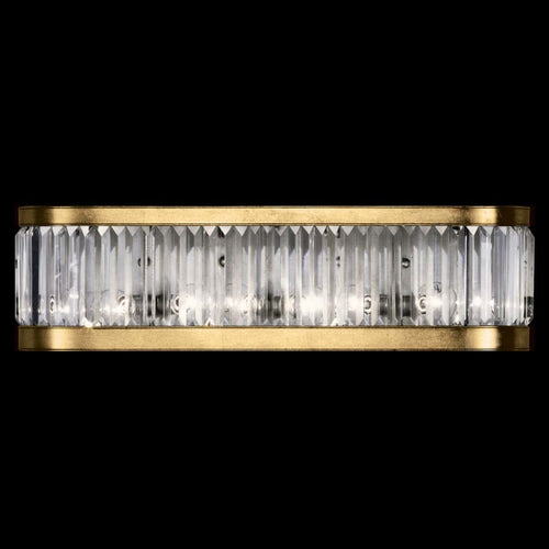 Artisan Crystal Enchantment 4 Light 7" High Wall Light, Bedroom Wall Sconce, detail 2