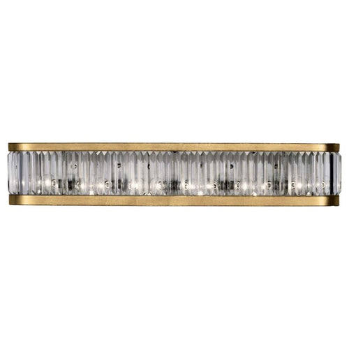 Artisan Crystal Enchantment 6 Light 7" High Wall Light, Bedroom Wall Sconce, Dimensions Height: 7"