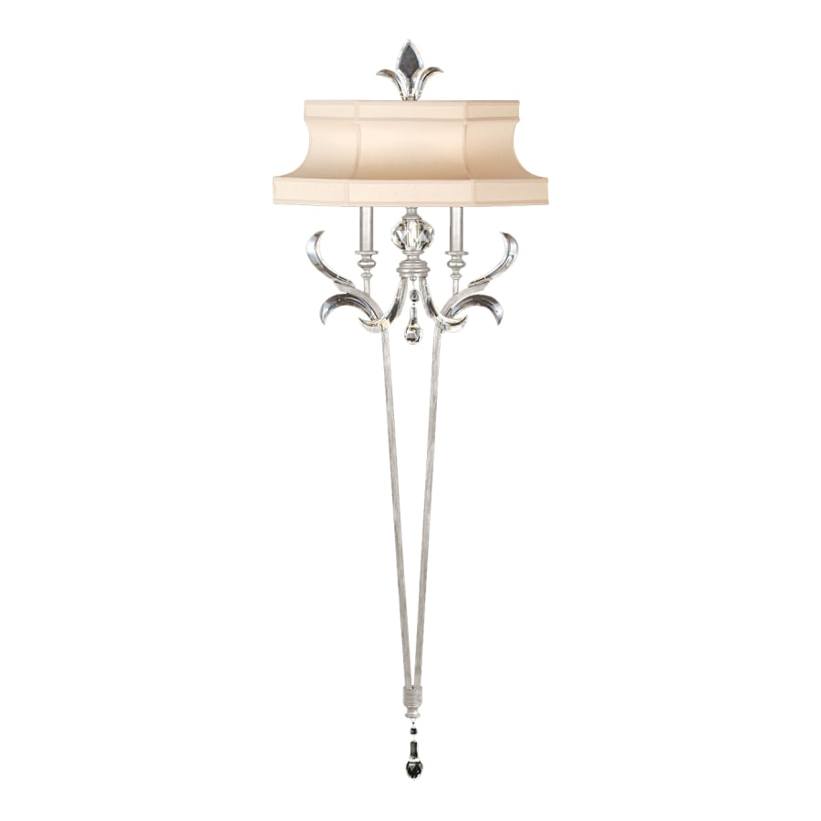 Artisan Beveled Arcs 2 Light 66" Tall Wall Light, Bedroom Wall Sconce, Dimensions Height: 66"