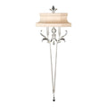 Artisan Beveled Arcs 2 Light 66" Tall Wall Light, Bedroom Wall Sconce, Dimensions Height: 66"