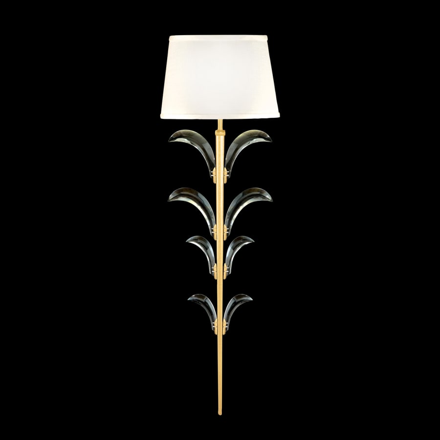 Artisan Beveled Arcs 28" Tall Wall Light, Bedroom Wall Sconce, detail 3