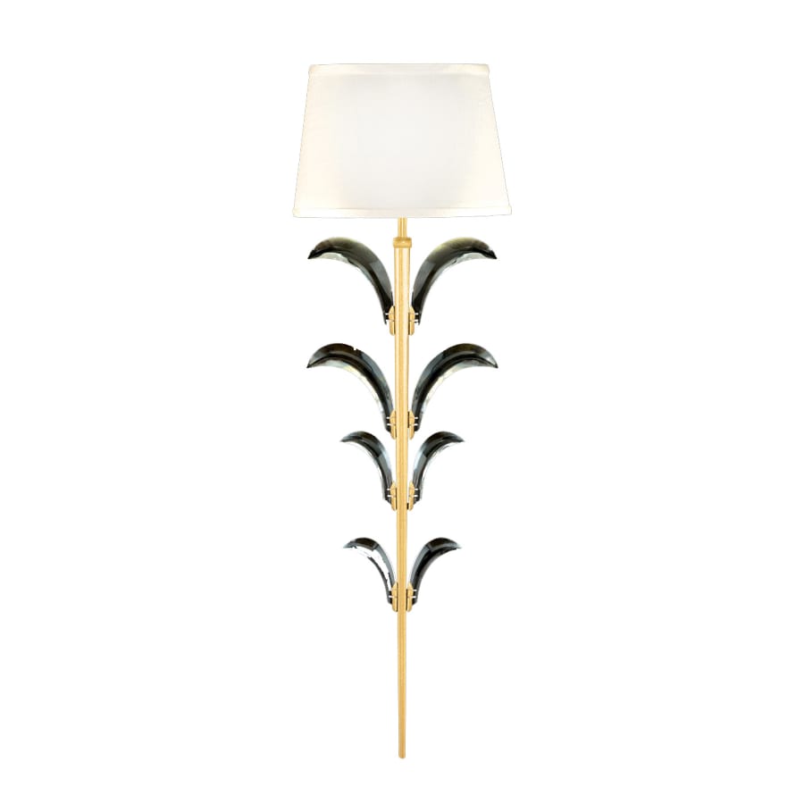 Artisan Beveled Arcs 28" Tall Wall Light, Bedroom Wall Sconce, Dimensions Height: 28"
