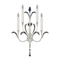Artisan Beveled Arcs 4 Light 36" Tall Wall Light, Bedroom Wall Sconce, Dimensions Height: 36"