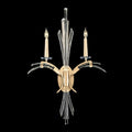 Artisan Trevi 2 Light 34" Tall Wall Light, Bedroom Wall Sconce, Dimensions: Height: 34"