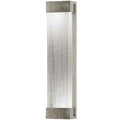 Artisan Crystal Bakehouse 2 Light 30" Tall Wall Light, Bedroom Wall Sconce, Dimensions: Height: 30"