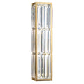 Artisan Crystal Enchantment 2 Light 23" High Wall Light - ADA Compliant, Bedroom Wall Sconce, Dimensions Height: 23"