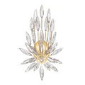 Artisan Lily Buds Single Light 22" Tall Wall Light, Bedroom Wall Sconce, Dimensions Height: 22"