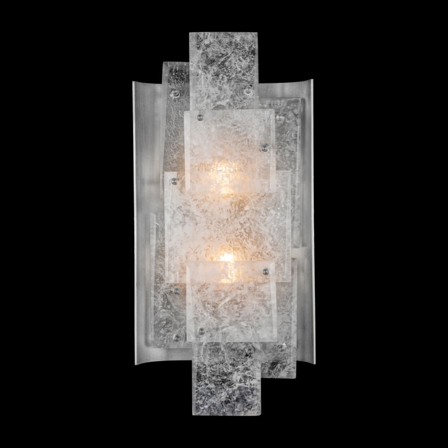 Artisan Lunea 2 Light 18" Tall Wall Light, Bedroom Wall Sconce, detail 2