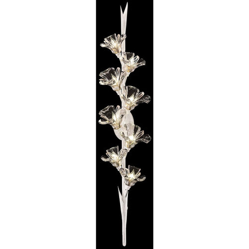 Artisan Azu 8 Light 53" Tall Wall Light, Bedroom Wall Sconce, detail 2