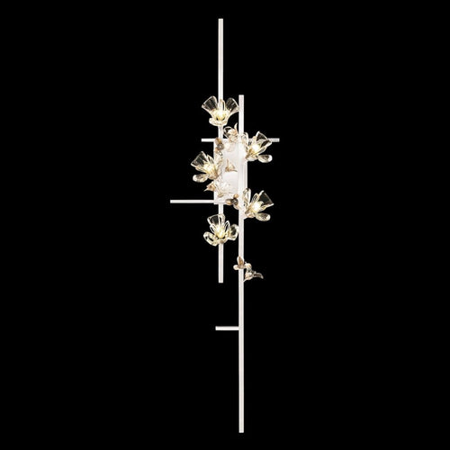 Artisan Azu 5 Light 64" Tall Wall Light, Bedroom Wall Sconce, Dimensions: Height: 64"