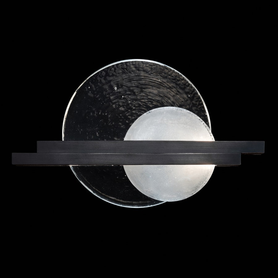 Artisan Selene 2 Light 13" Tall LED Wall Light with Shade, Bedroom Wall Sconce, 4"