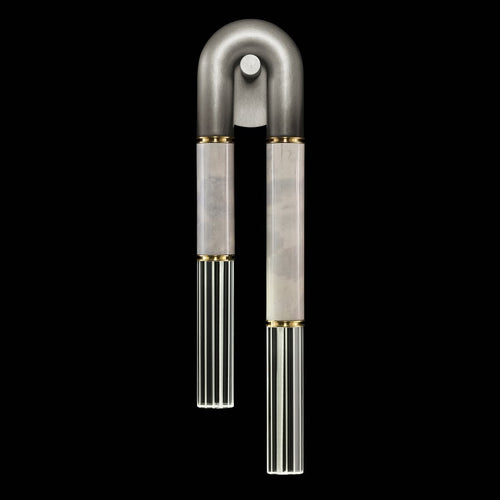 Artisan Antonia 2 Light 28" Tall LED Wall Light, Bedroom Wall Sconce, Dimensions: Height: 28"