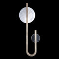 Artisan Selene 2 Light 36" Tall LED Wall Light with Shade, Bedroom Wall Sconce, Dimensions: Height: 36"