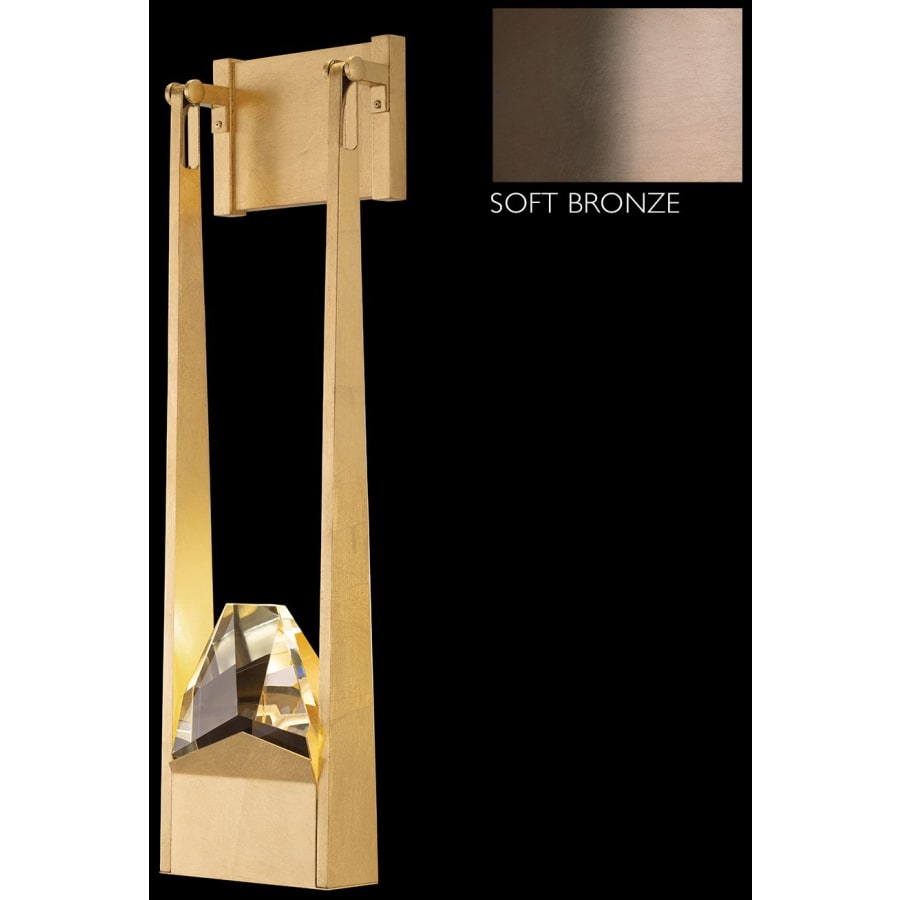 Artisan Strata 26" Tall LED Wall Light, Bedroom Wall Sconce, detail 4