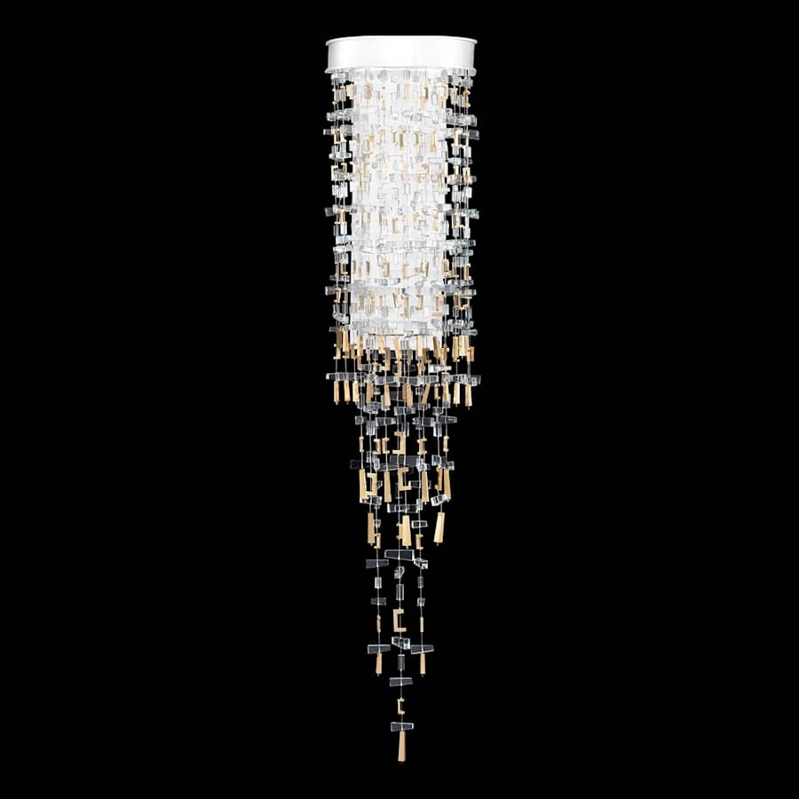 Artisan Capri 48" Tall LED Wall Light, Bedroom Wall Sconce, Dimensions: Height: 48"