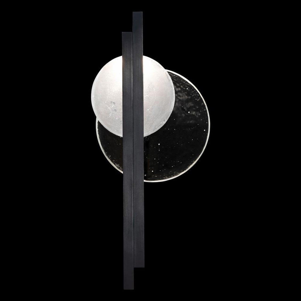 Aquamarine Wall Light, Hardwired Wall Sconce, detail 2