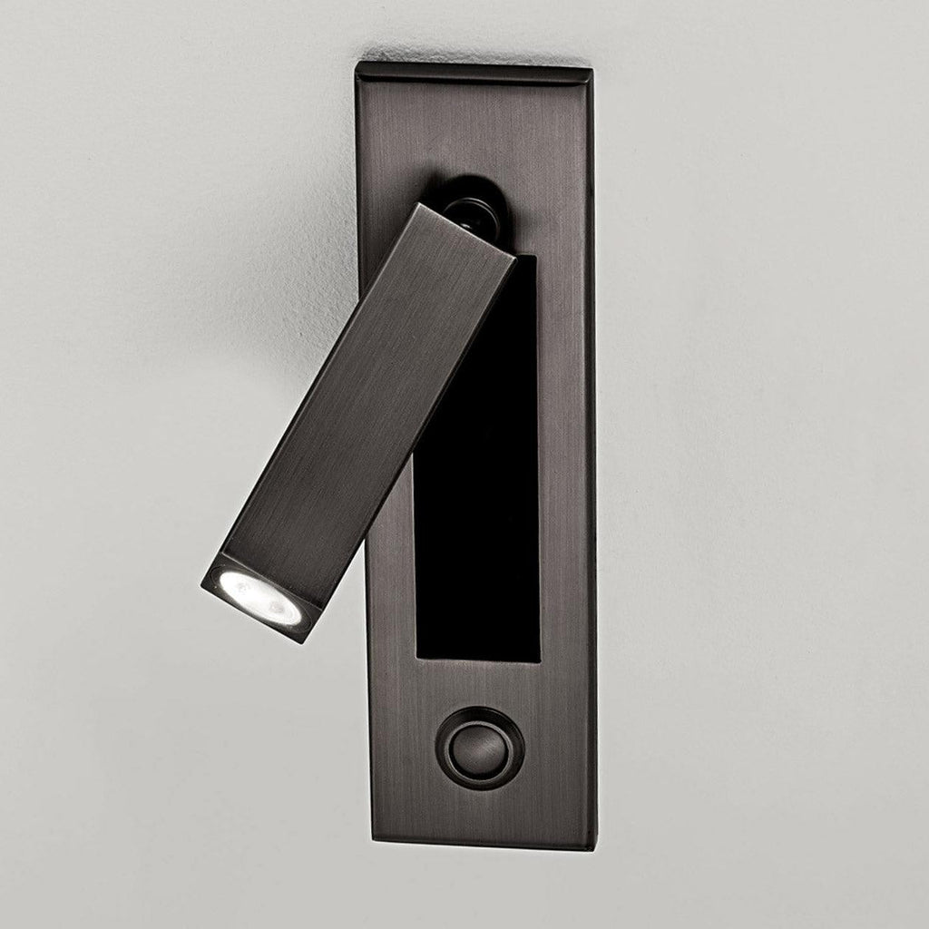 Metal Flush-Fold Bedside Reading Light, Bedroom Wall Sconce, detail 11