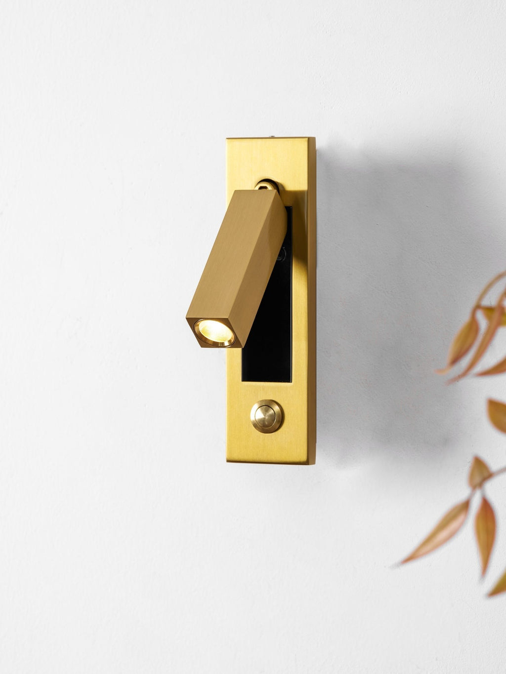 Metal Flush-Fold Bedside Reading Light, Bedroom Wall Sconce, detail 35