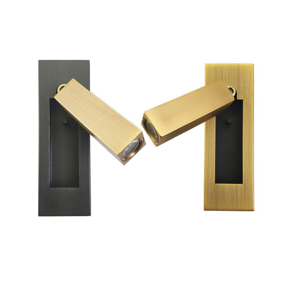 Metal Flush-Fold Bedside Reading Light, Bedroom Wall Sconce, detail 43