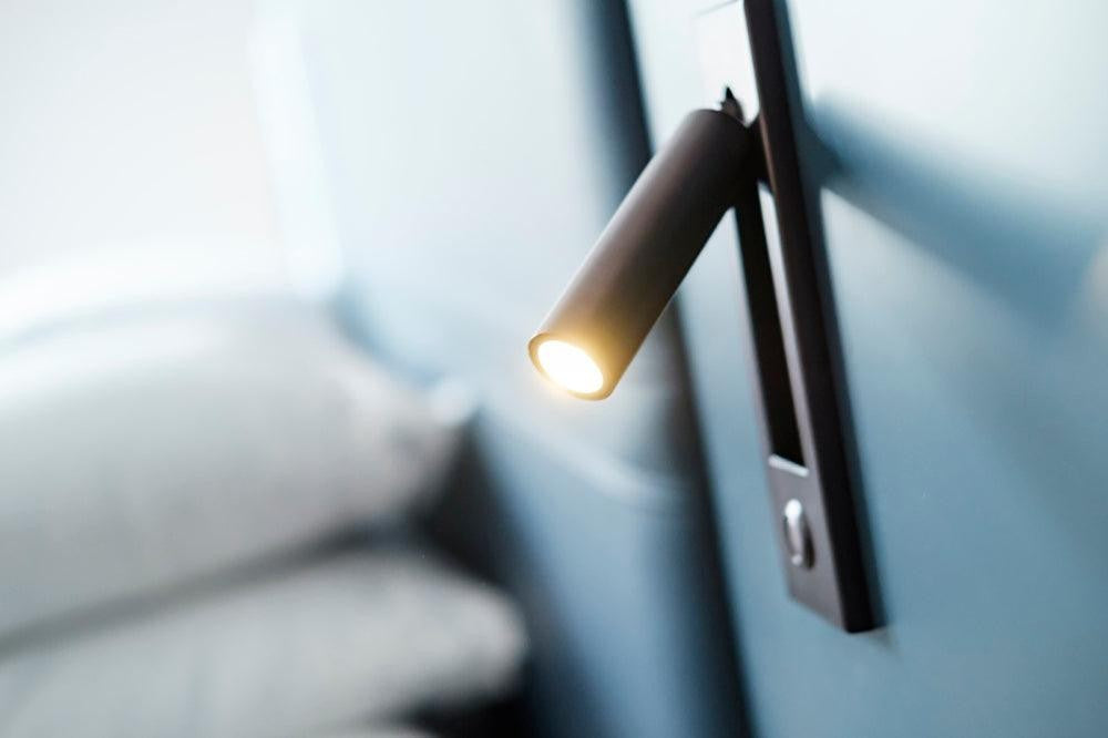Metal Flush-Fold Bedside Reading Light, Bedroom Wall Sconce, detail 45