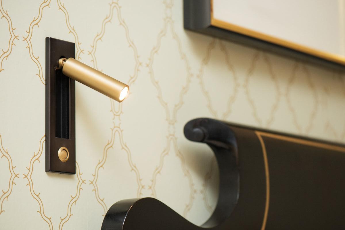 Metal Flush-Fold Bedside Reading Light, Bedroom Wall Sconce, detail 49
