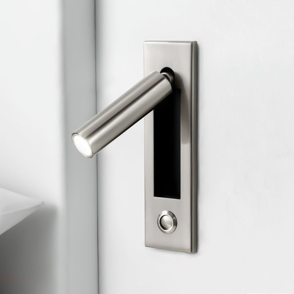 Metal Flush-Fold Bedside Reading Light, Bedroom Wall Sconce, detail 66