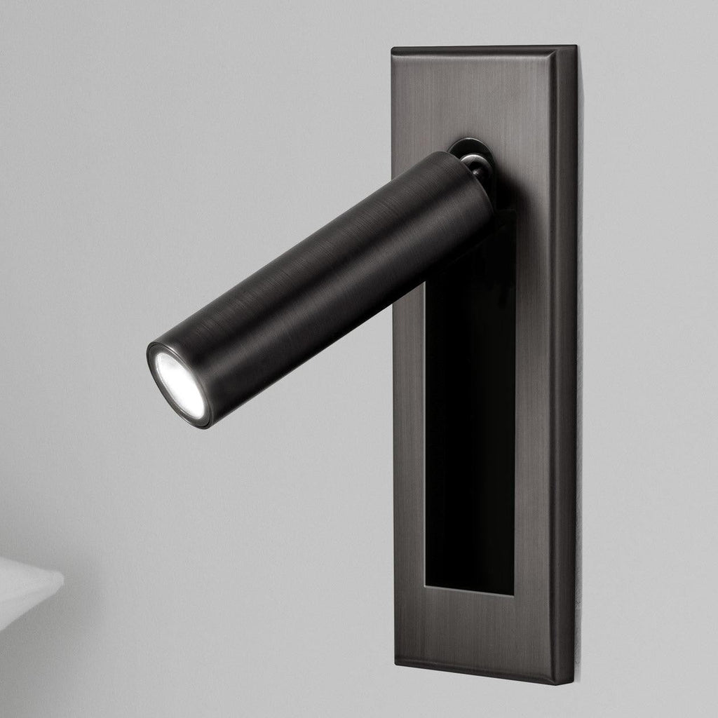 Metal Flush-Fold Bedside Reading Light, Bedroom Wall Sconce, detail 6