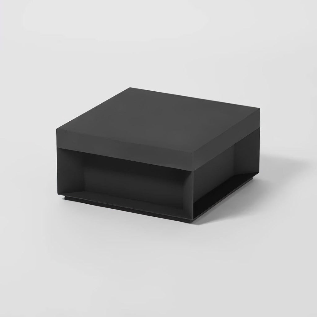 Geometric Black Exterior Post Lantern, Outdoor Wall Light, detail 34