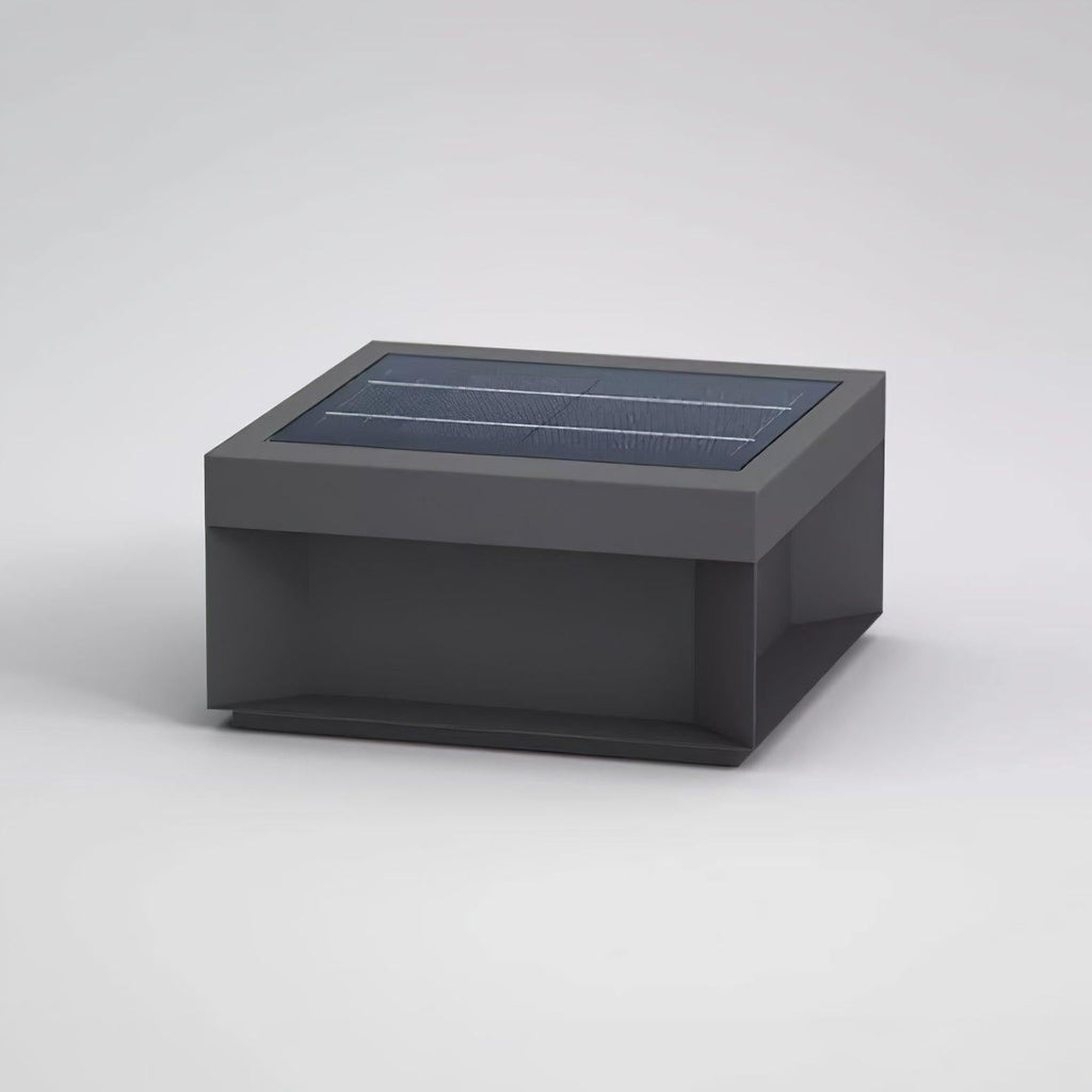 Geometric Black Exterior Post Lantern, Outdoor Wall Light, detail 46