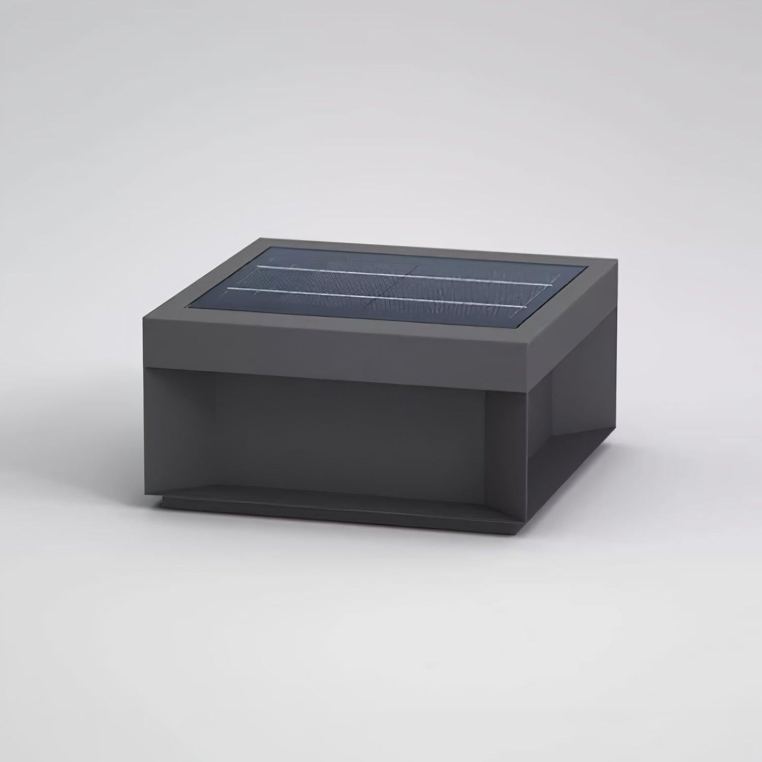 Geometric Black Exterior Post Lantern, Outdoor Wall Light, detail 46