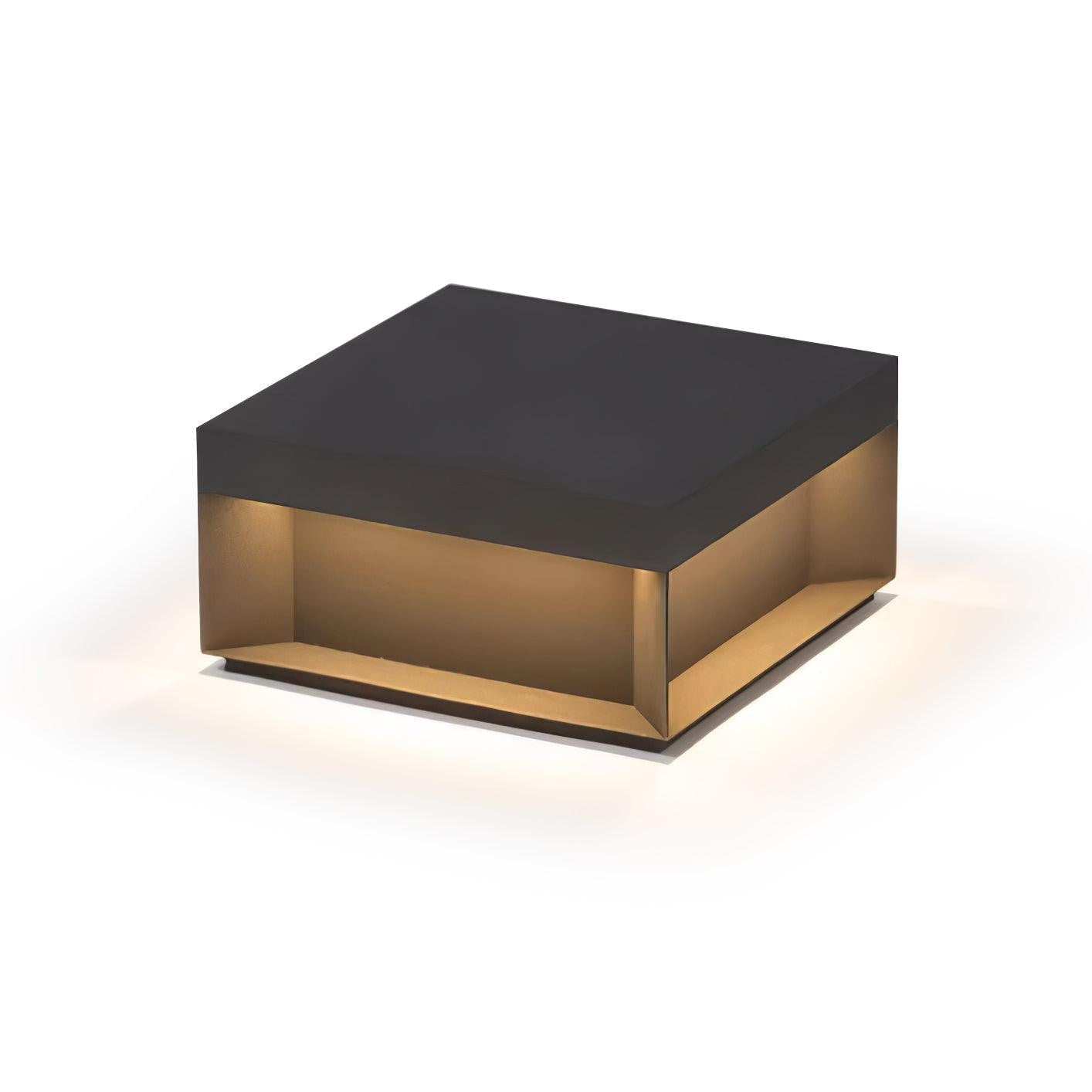 Geometric Black Exterior Post Lantern, Outdoor Wall Light, detail 66