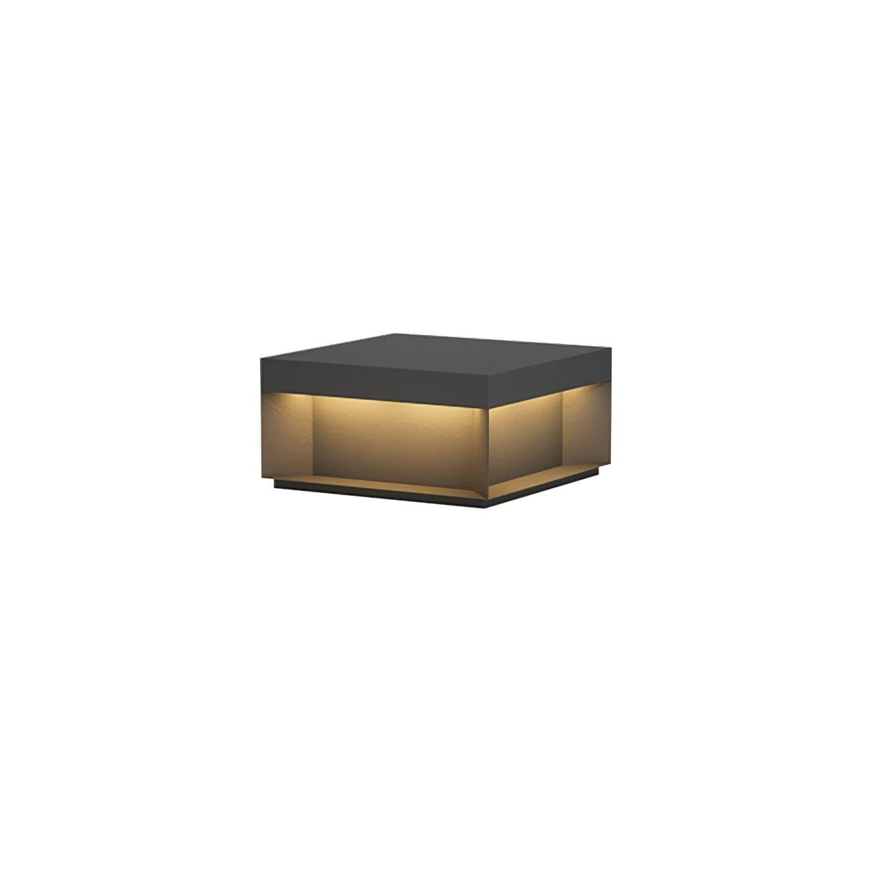 Geometric Black Exterior Post Lantern, Outdoor Wall Light, detail 67