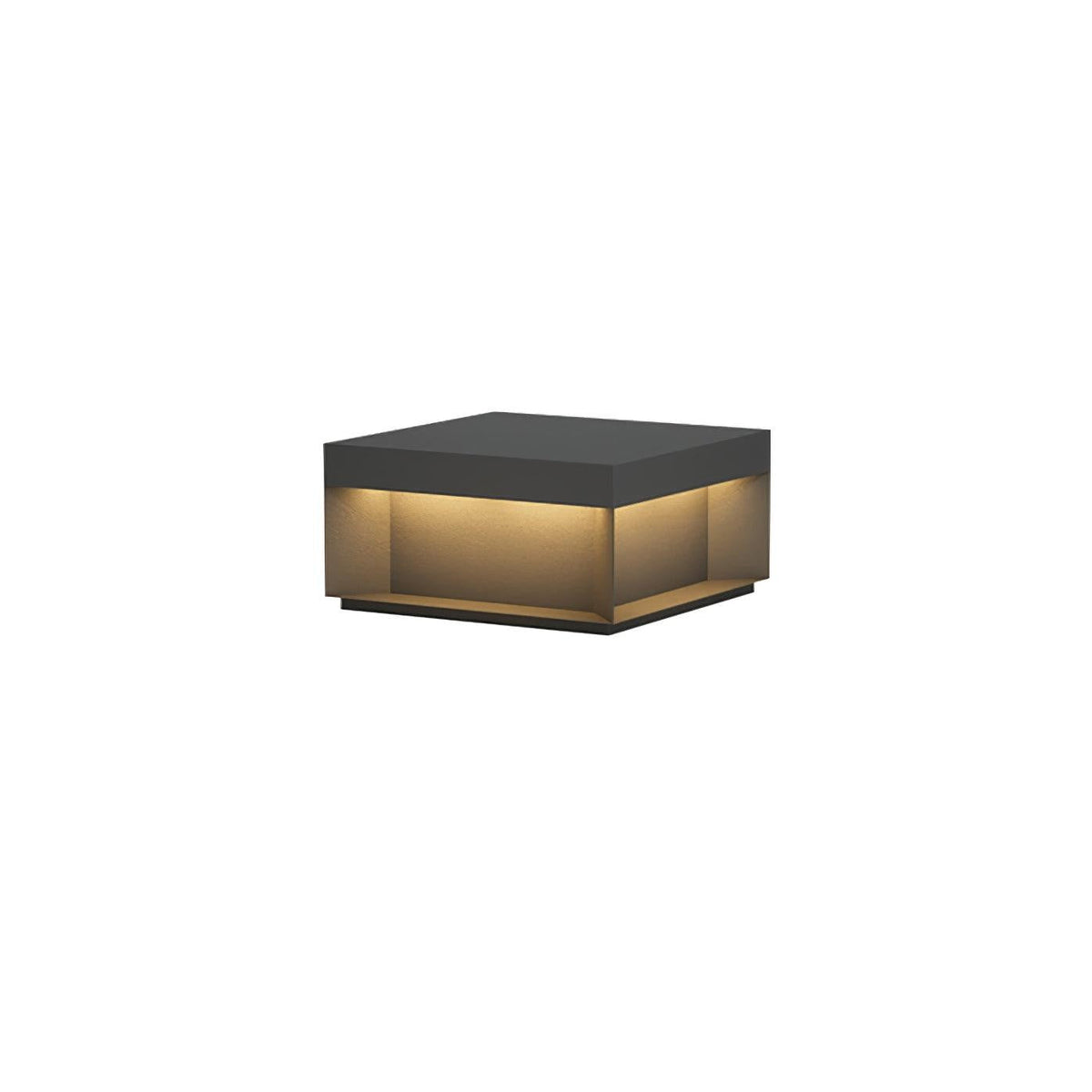 Geometric Black Exterior Post Lantern, Outdoor Wall Light, detail 68