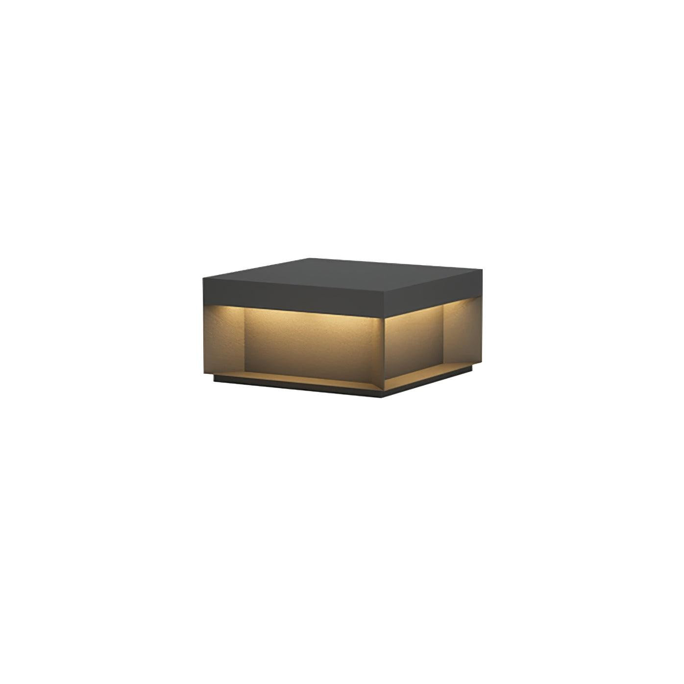 Geometric Black Exterior Post Lantern, Outdoor Wall Light, detail 68