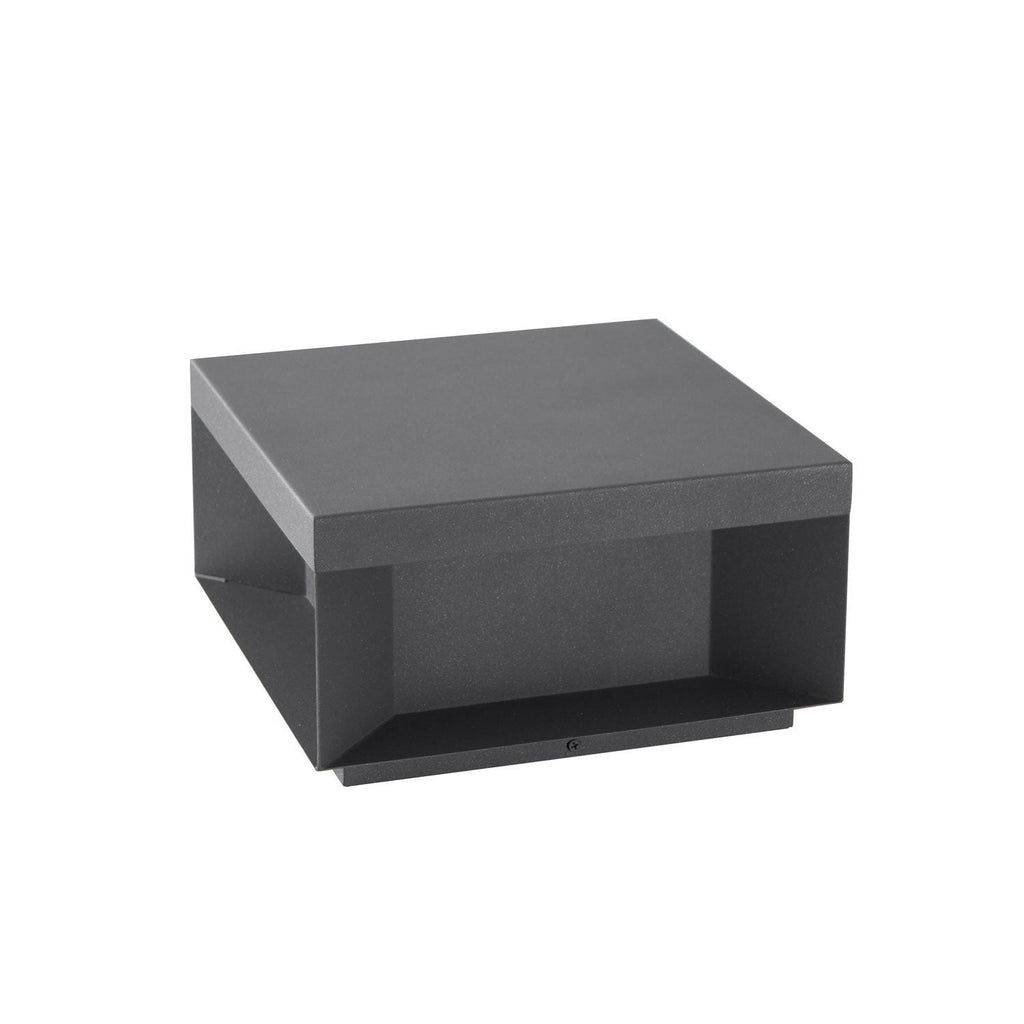 Geometric Black Exterior Post Lantern, Outdoor Wall Light, detail 69