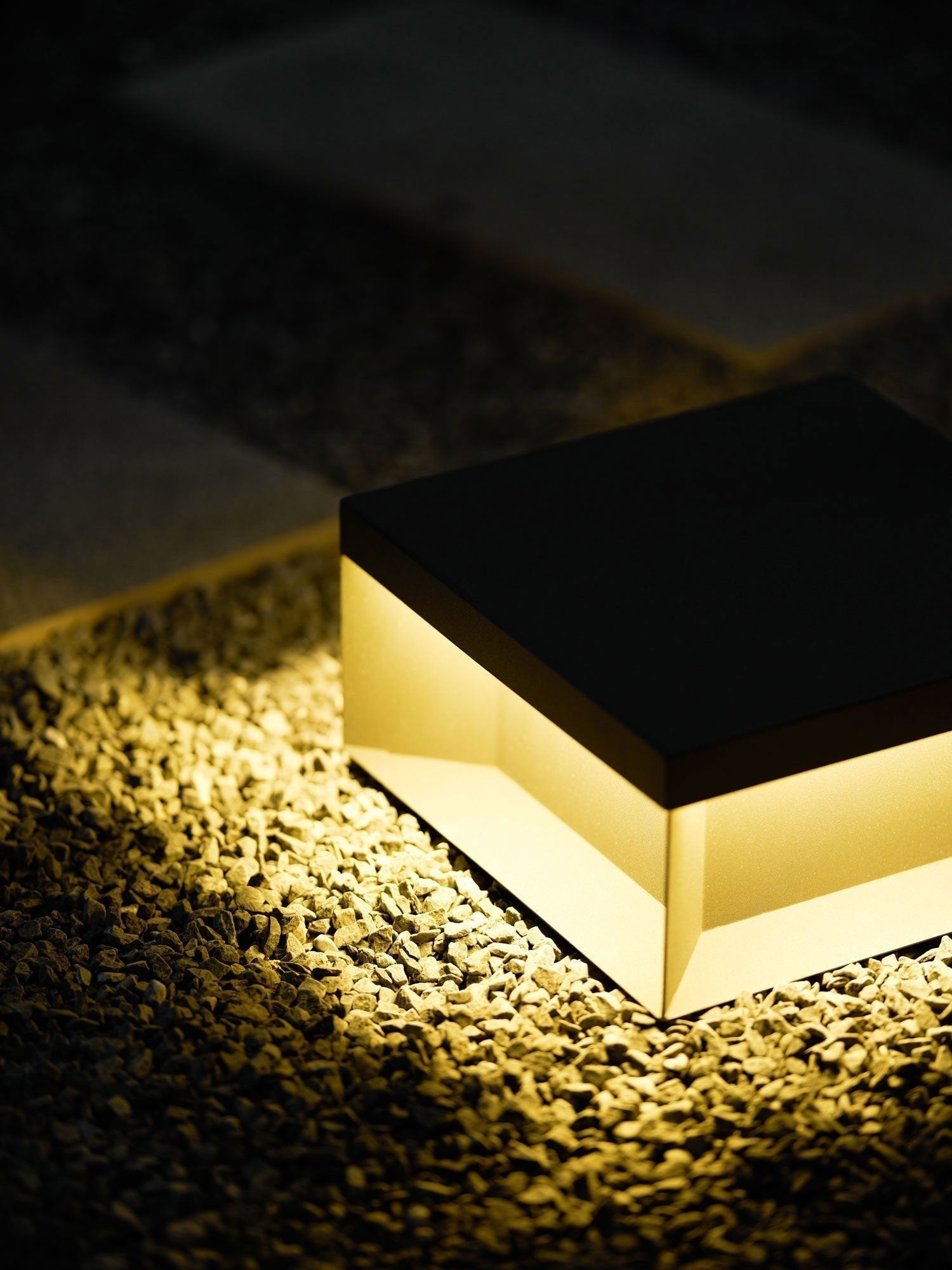 Geometric Black Exterior Post Lantern, Outdoor Wall Light, detail 75