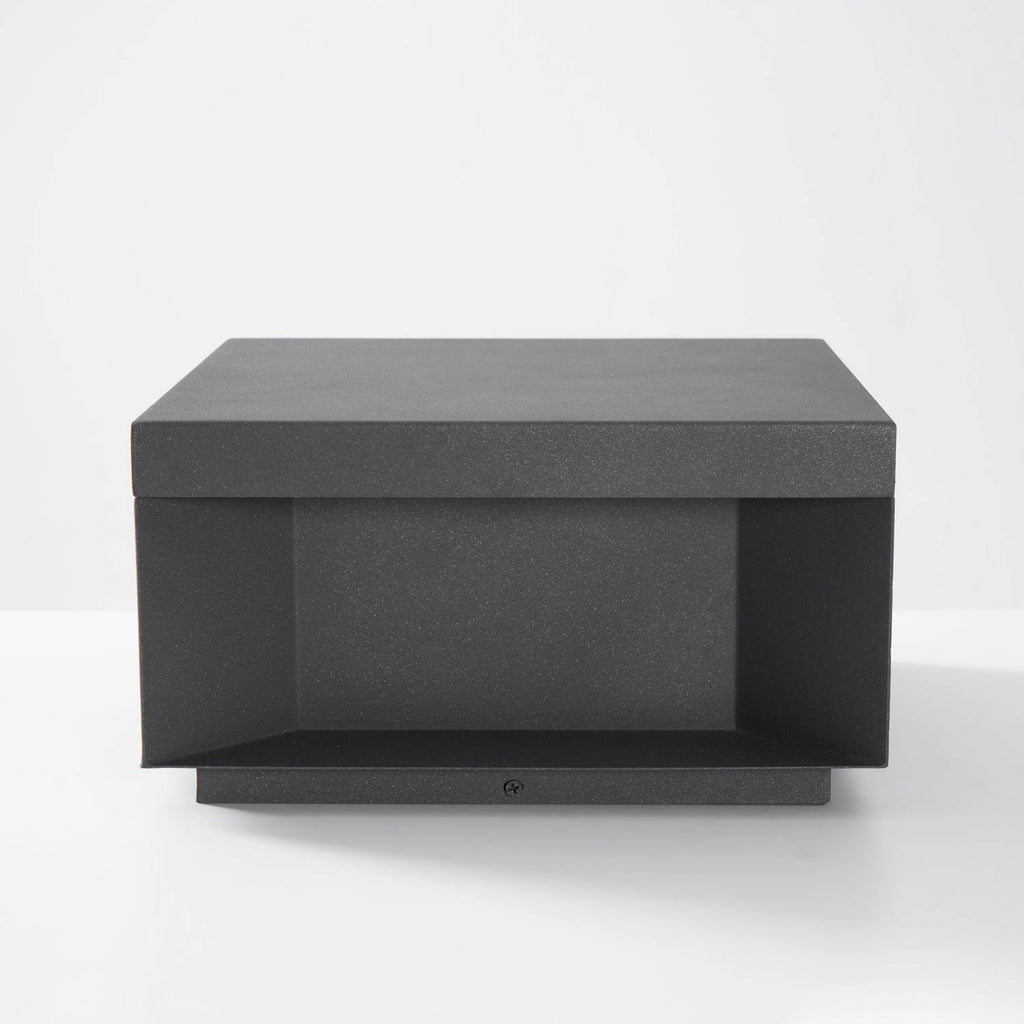 Geometric Black Exterior Post Lantern, Outdoor Wall Light, detail 81