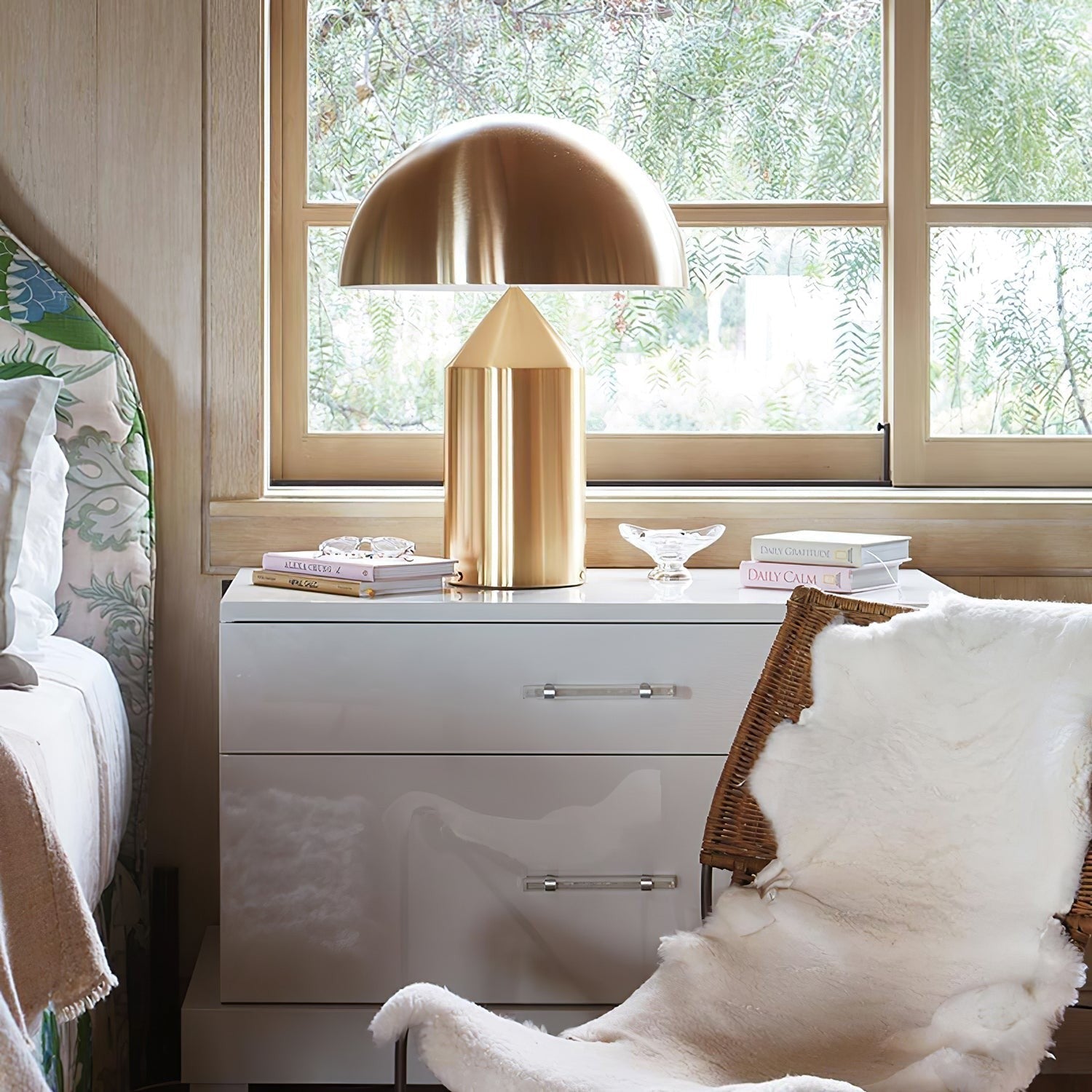 Geometric Dome Table Light, Bedside Table Lamp, detail 104