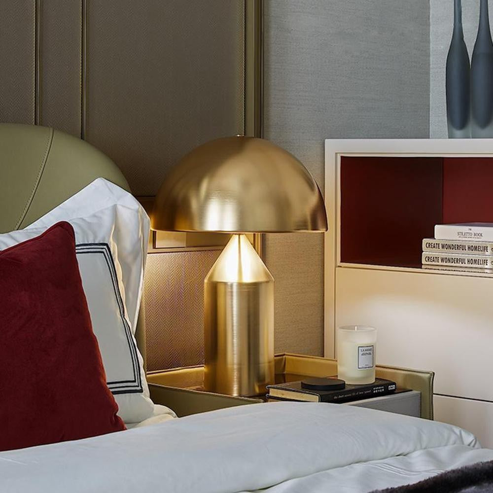 Geometric Dome Table Light, Bedside Table Lamp, detail 11