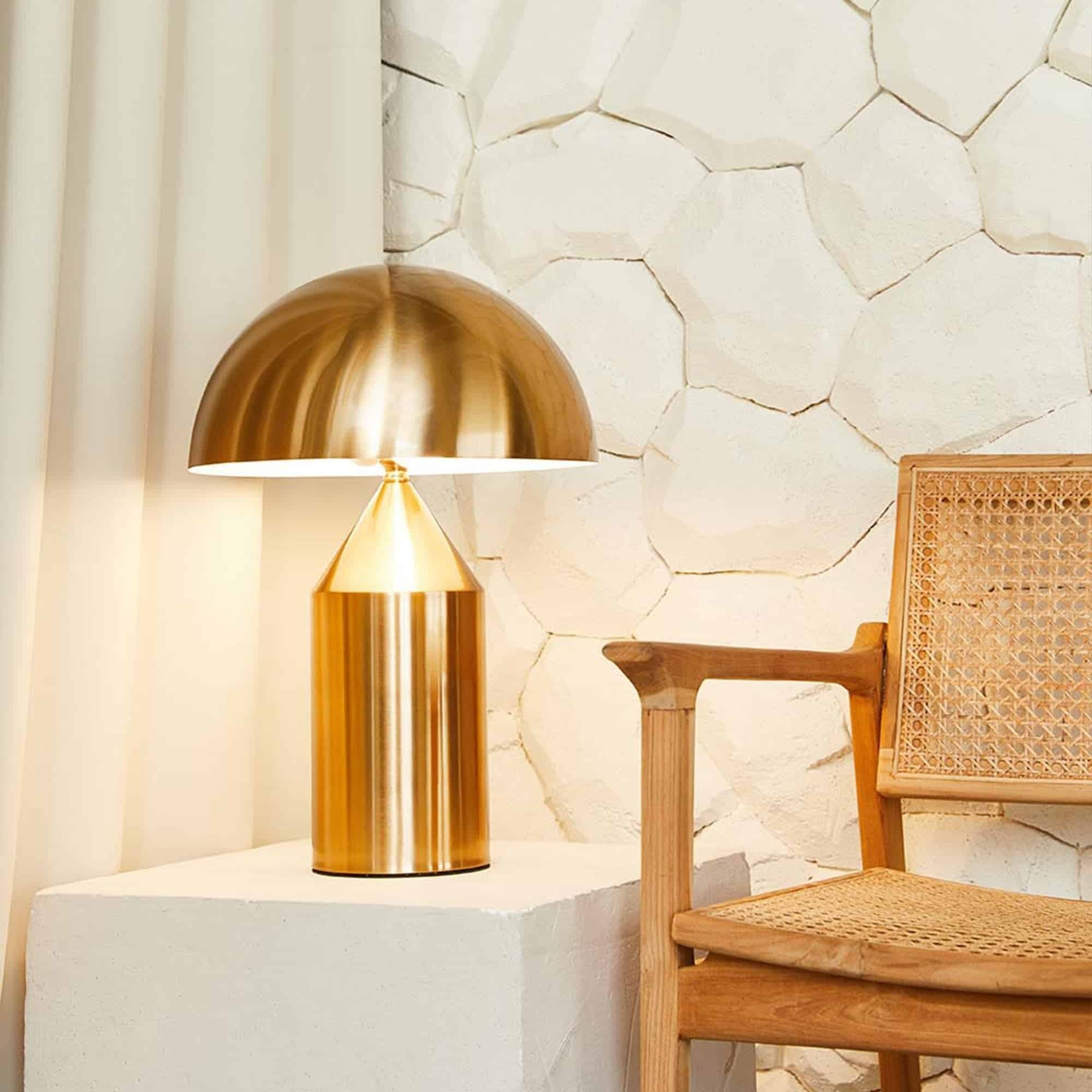 Geometric Dome Table Light, Bedside Table Lamp, detail 19