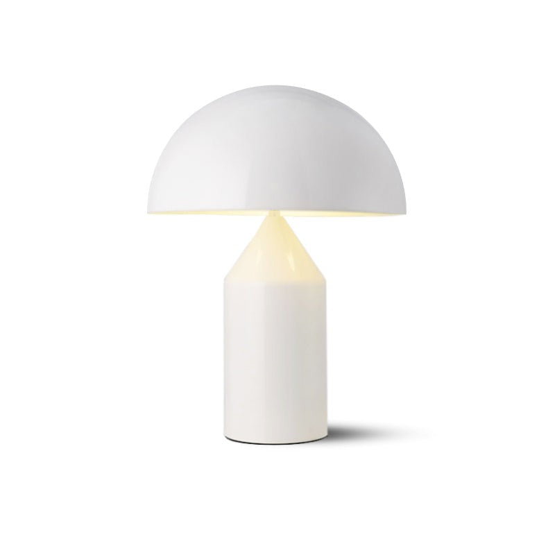 Geometric Dome Table Light, Bedside Table Lamp, Metal, H 35cm