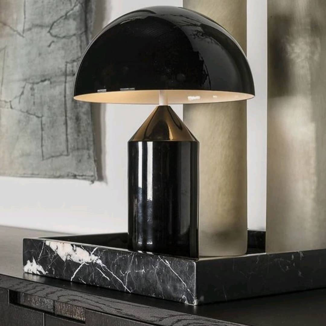 Geometric Dome Table Light, Bedside Table Lamp, detail 42