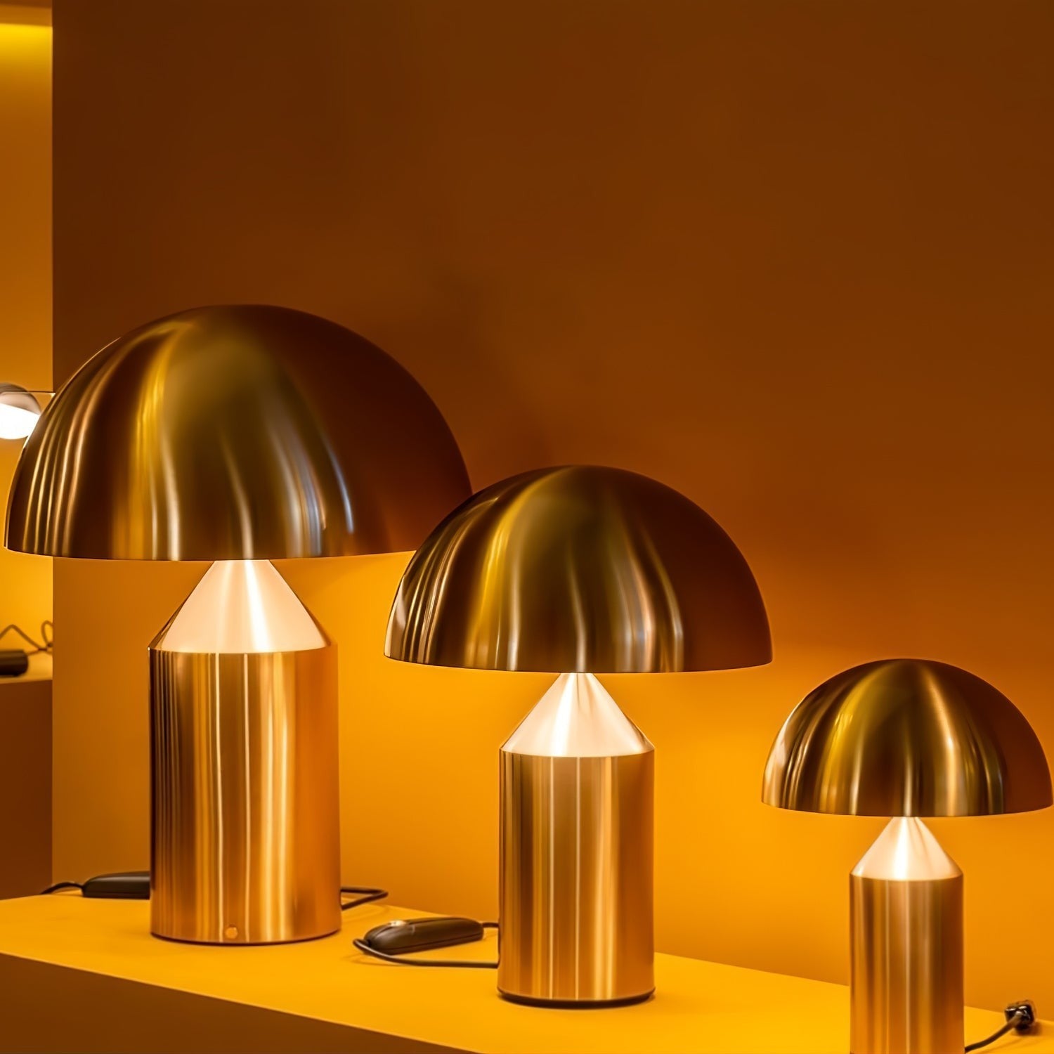 Geometric Dome Table Light, Bedside Table Lamp, detail 89