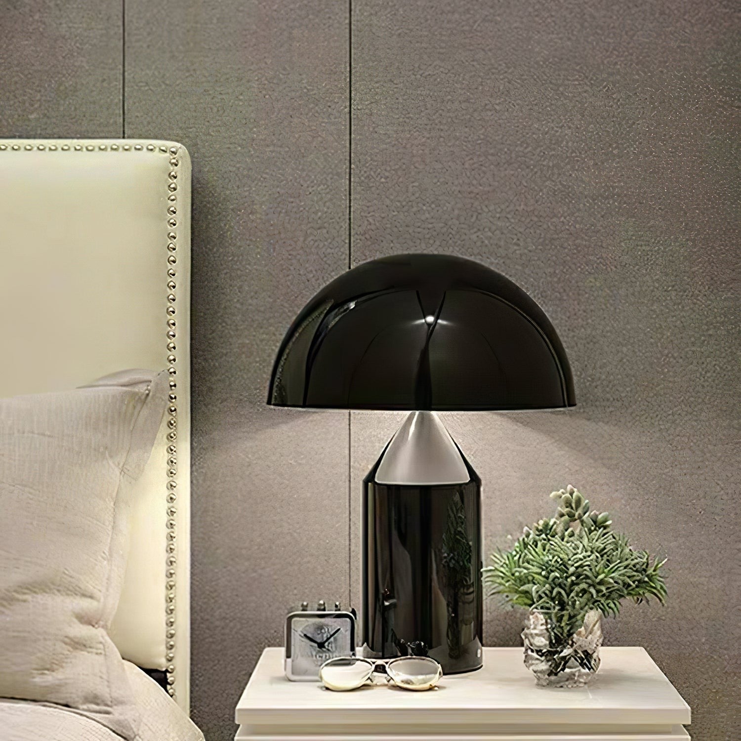 Geometric Dome Table Light, Bedside Table Lamp, detail 94