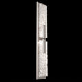 Hammerton Studio Glacier 2 Light 34" Tall LED Wall Light - 3000K, Bedroom Wall Sconce, 8"