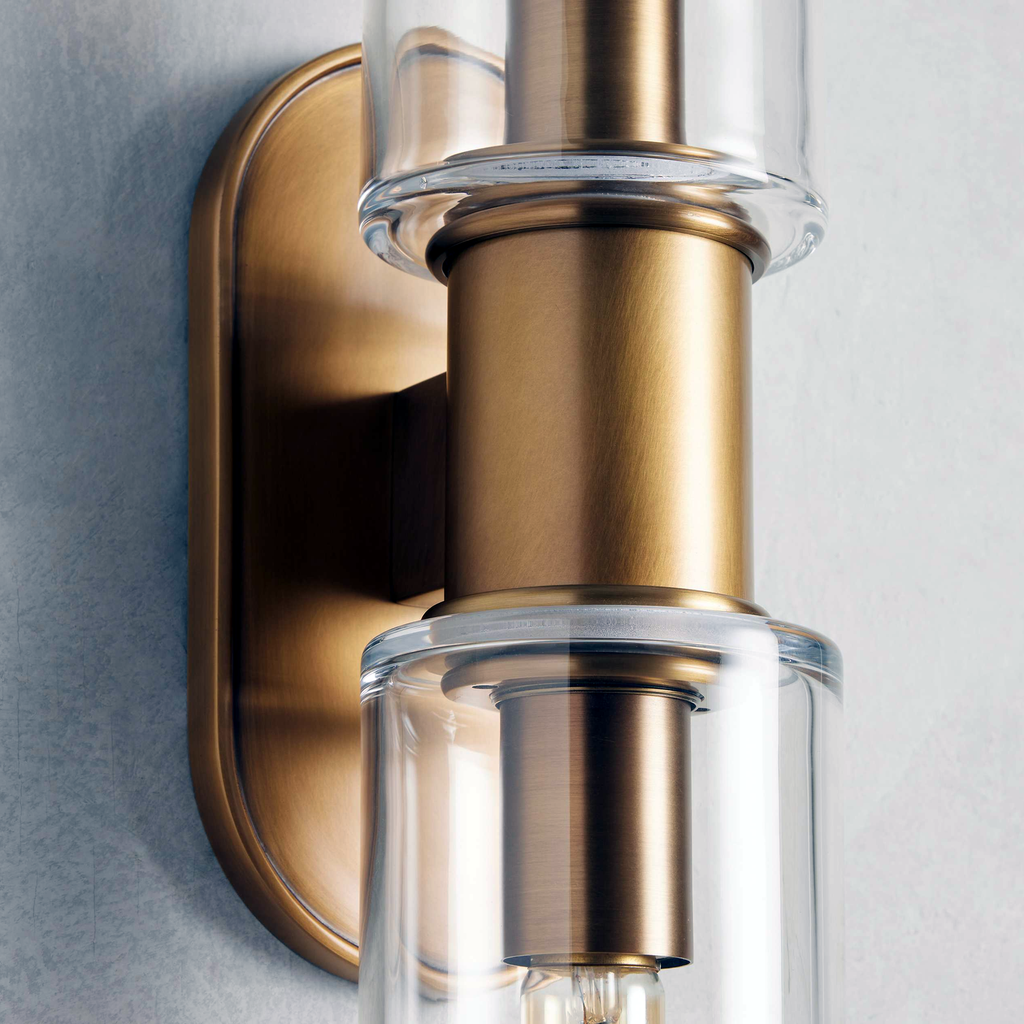 Harlin Double Wall Light in Clear Brass - Lifestyle Us Room Scene [harlin-double-wall-light-in-clear-brass-lifestyle-us-room-scene.png]